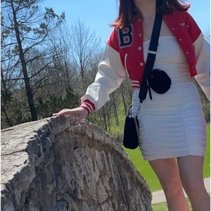 Cute formal white dress